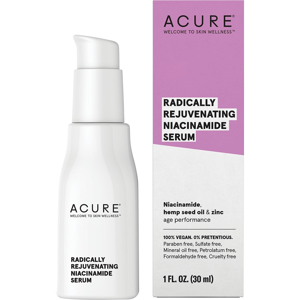 Acure Radically Rejuvenating Niacinamide Serum 30ml