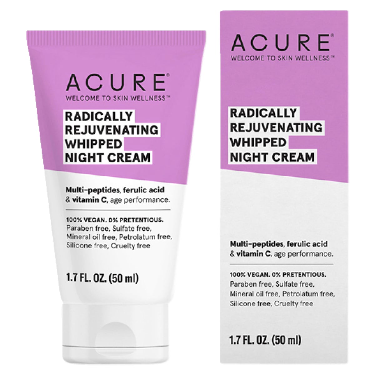 Acure Radically Rejuvenating Whipped Night Cream 50ml