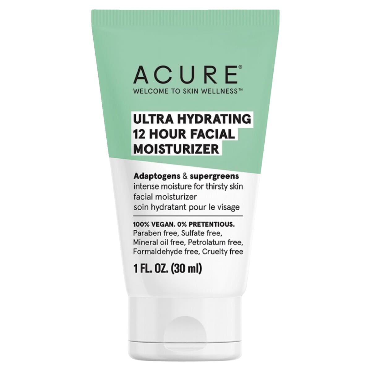 Acure Ultra Hydrating 12 Hour Facial Moisturiser 30ml