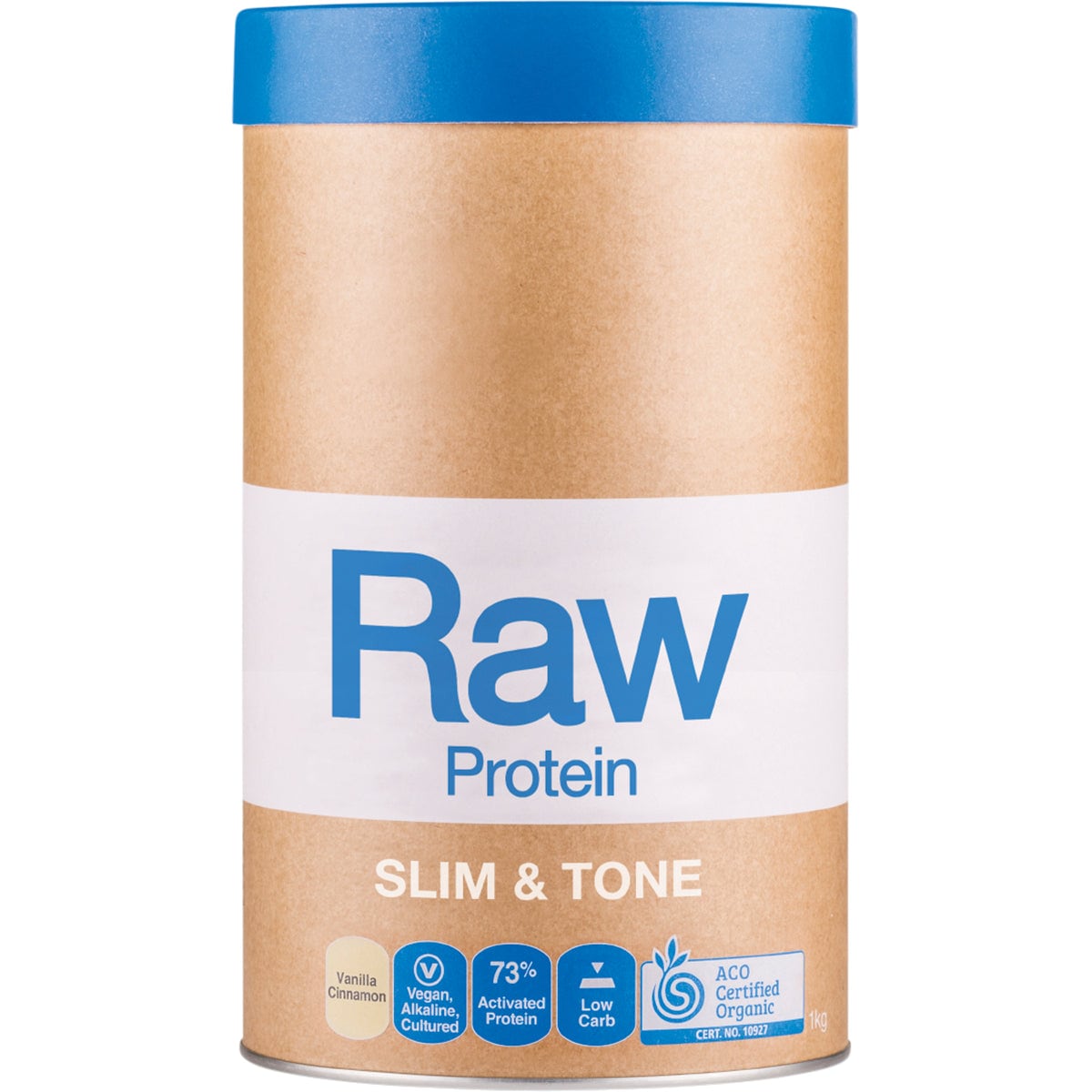 Amazonia Raw Protein Slim & Tone Vanilla Cinnamon 1kg Australia