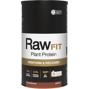 Amazonia RawFit Plant Protein Perform & Recover Rich Chocolate 500g