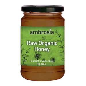 Ambrosia Raw Organic Honey 1kg