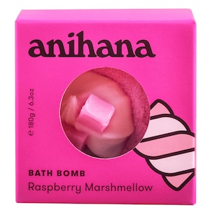 Anihana Bath Bomb Raspberry Marshmallow 180g