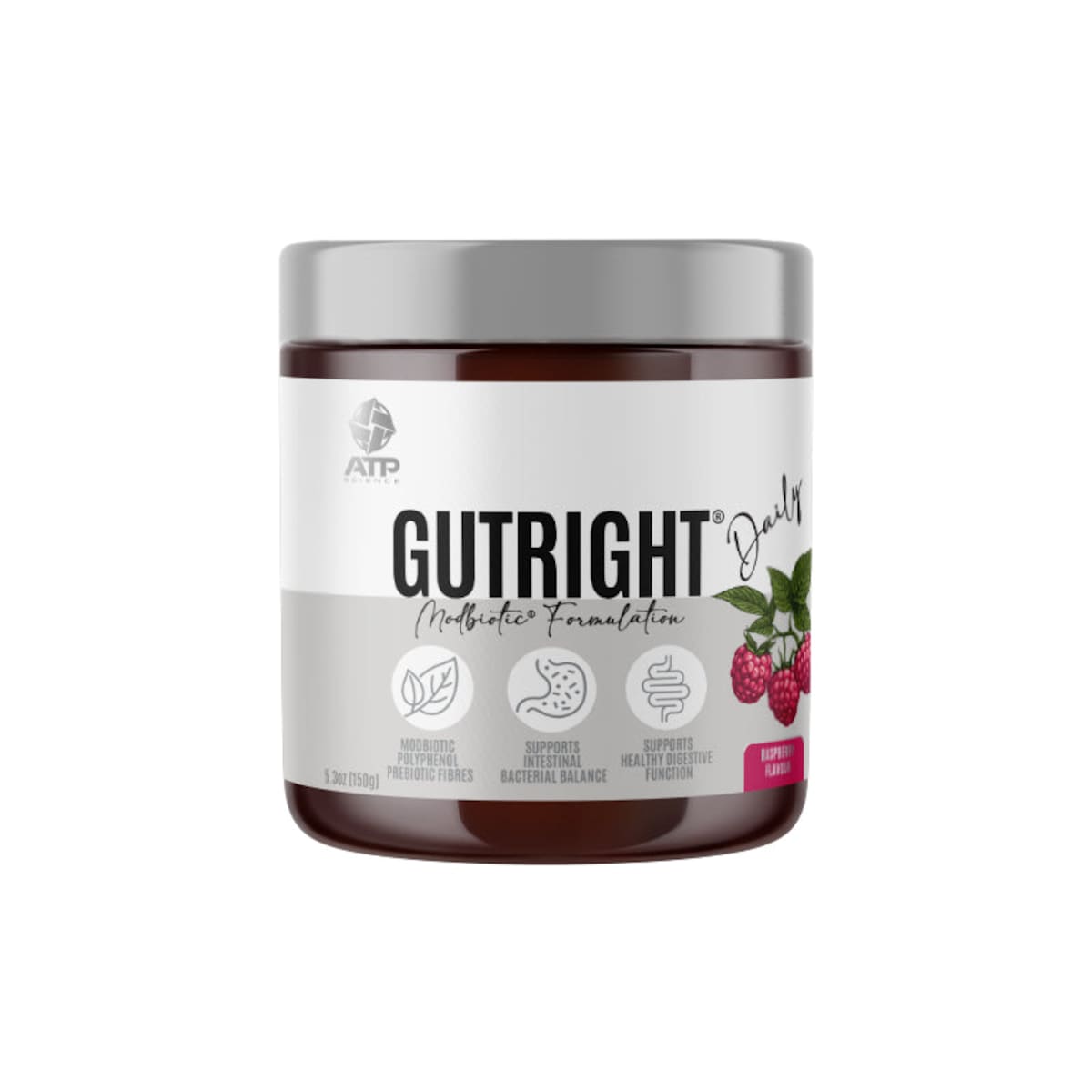 ATP Science GutRight Daily Raspberry 150g | Healthylife Australia