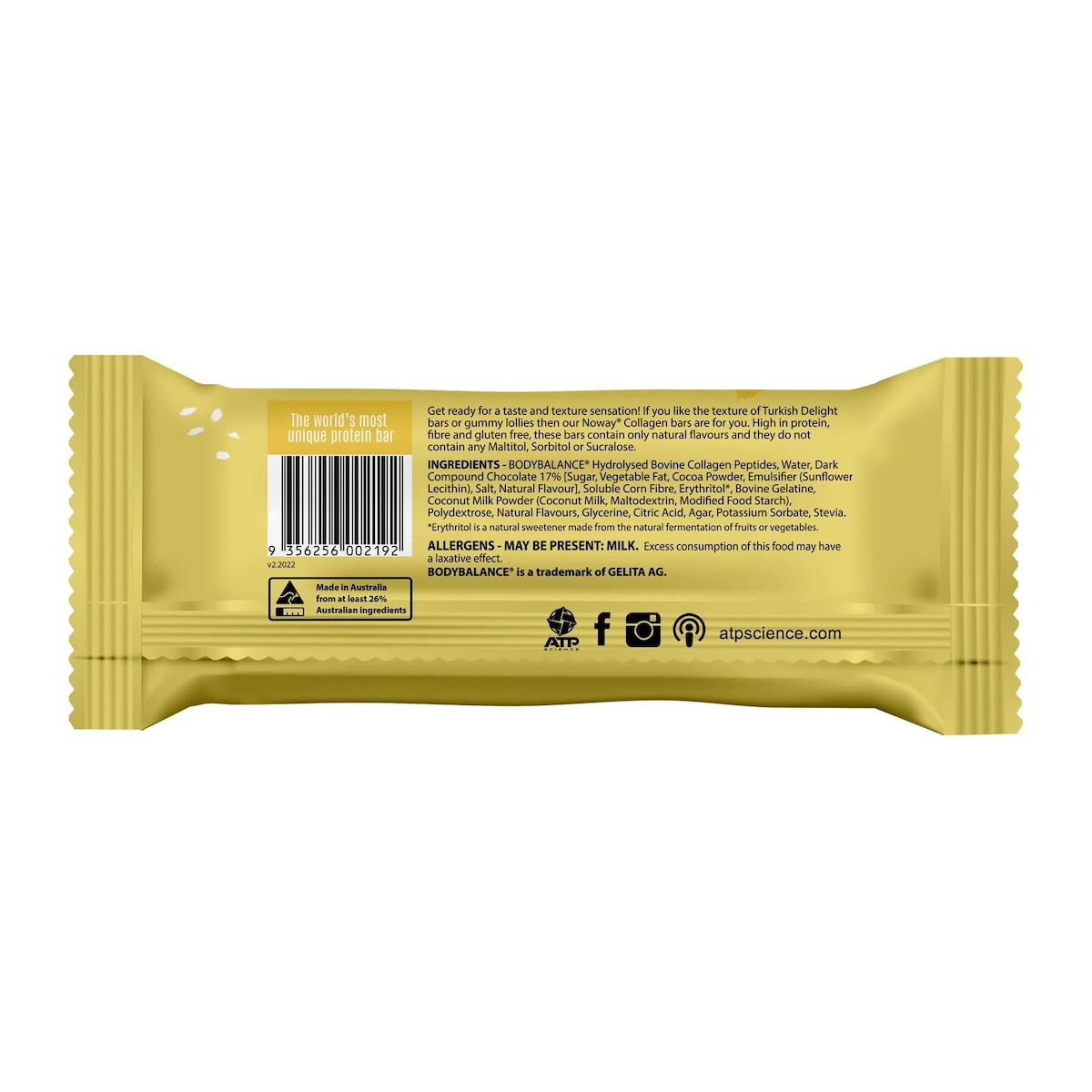 Protein Bar Muscle Mass - Bodymass - 60g