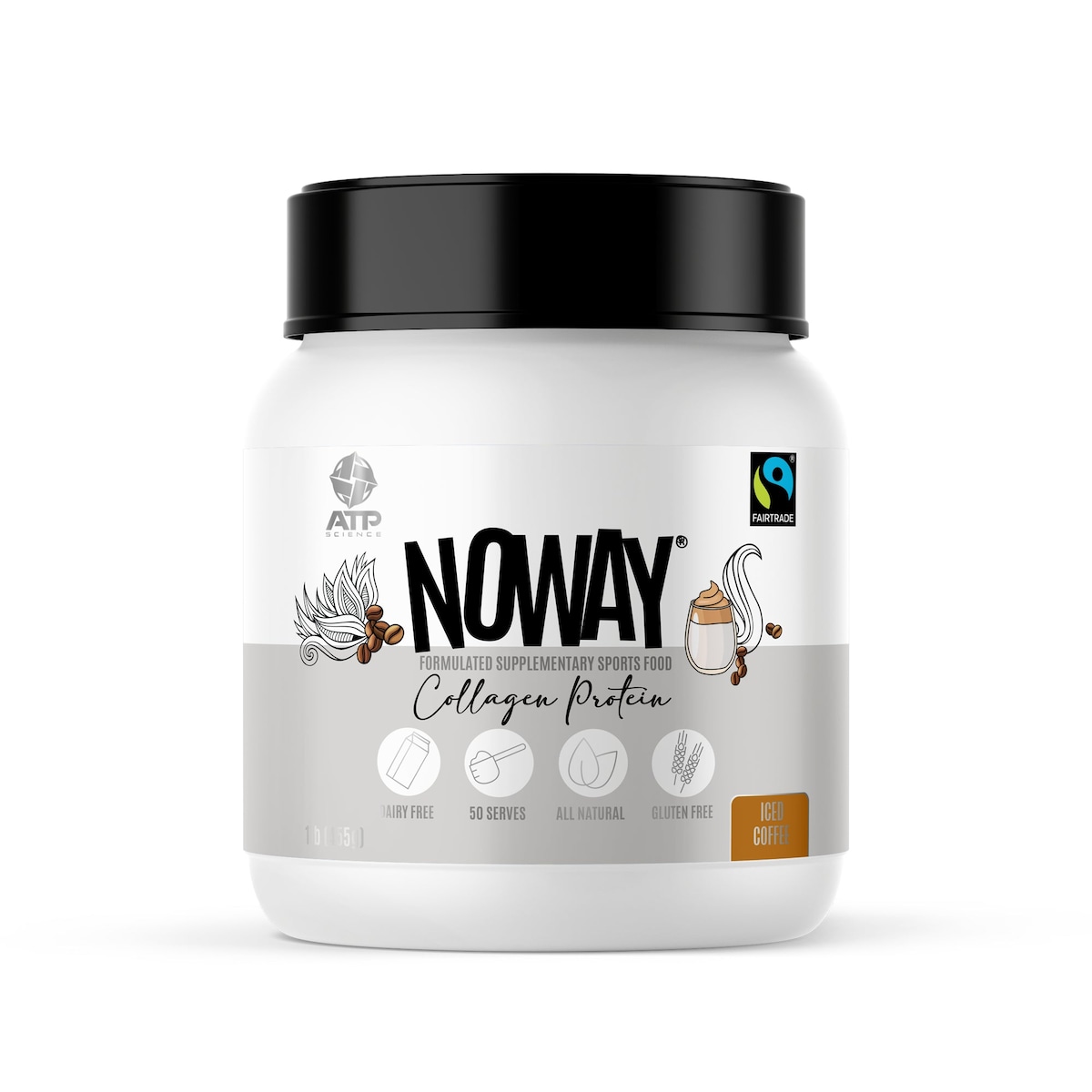 ATP Science Noway Collagen Protein Iced Coffee 1Kg Australia