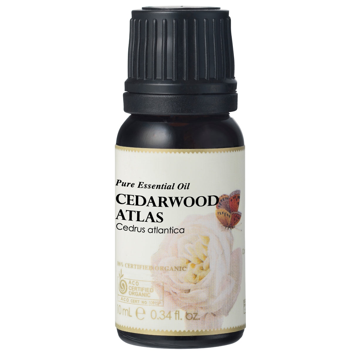 Ausganica Certified Organic Cedarwood Atlas Essential Oil 10ml