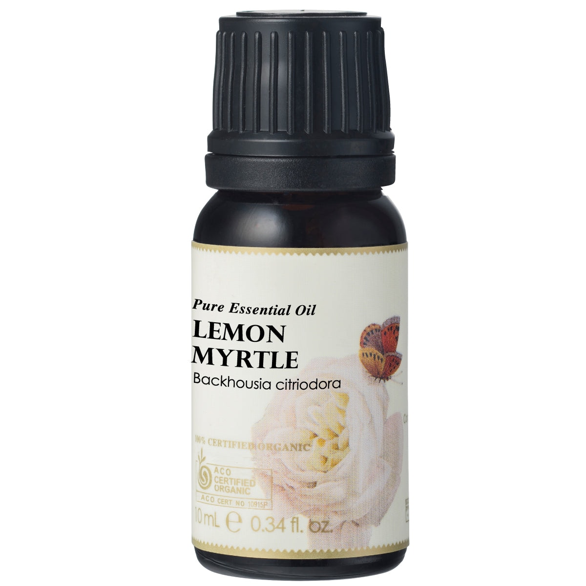 Ausganica Certified Organic Lemon Myrtle Essential Oil 10ml