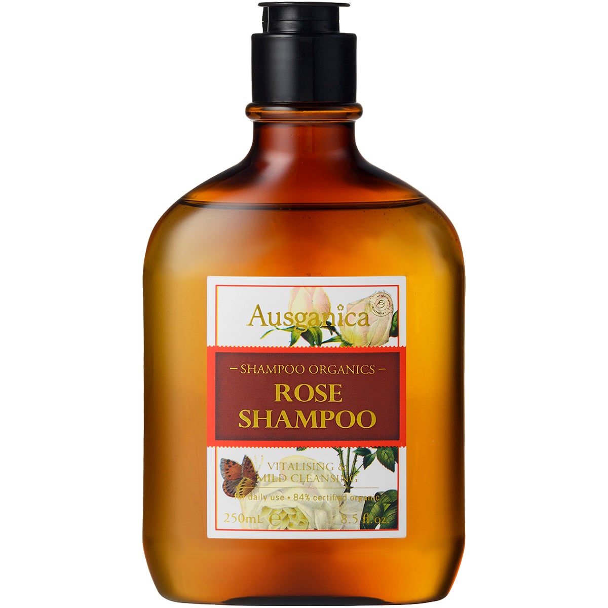 Ausganica Rose Romance Rose Shampoo 250ml