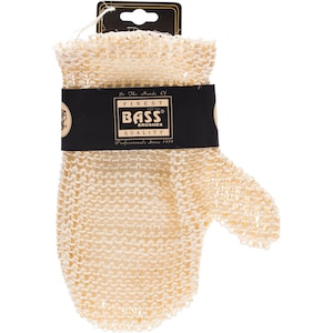 Bass Body Care Sisal Deluxe Hand Glove Knitted Style Firm