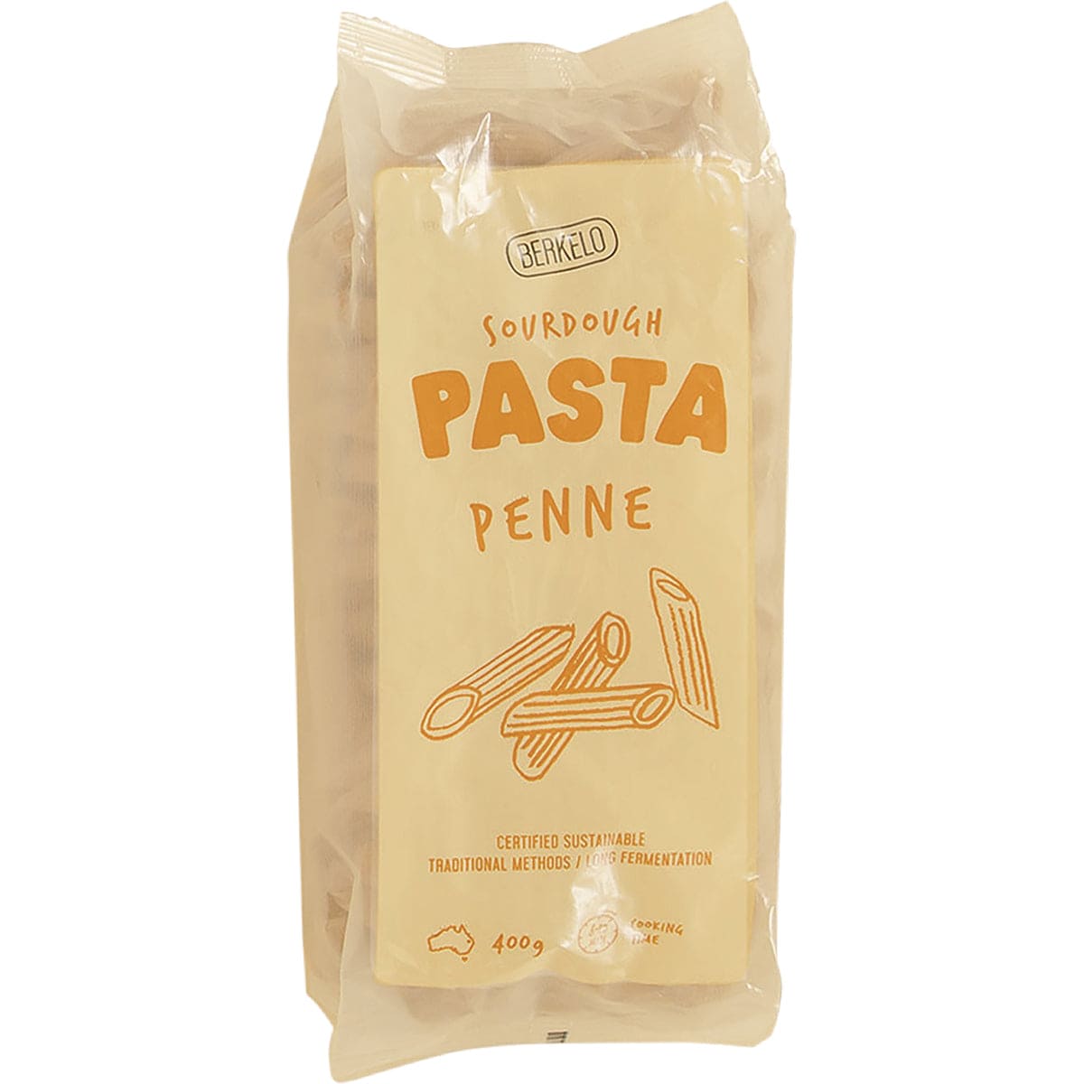 Berkelo Sourdough Pasta Wholewheat Penne 400g