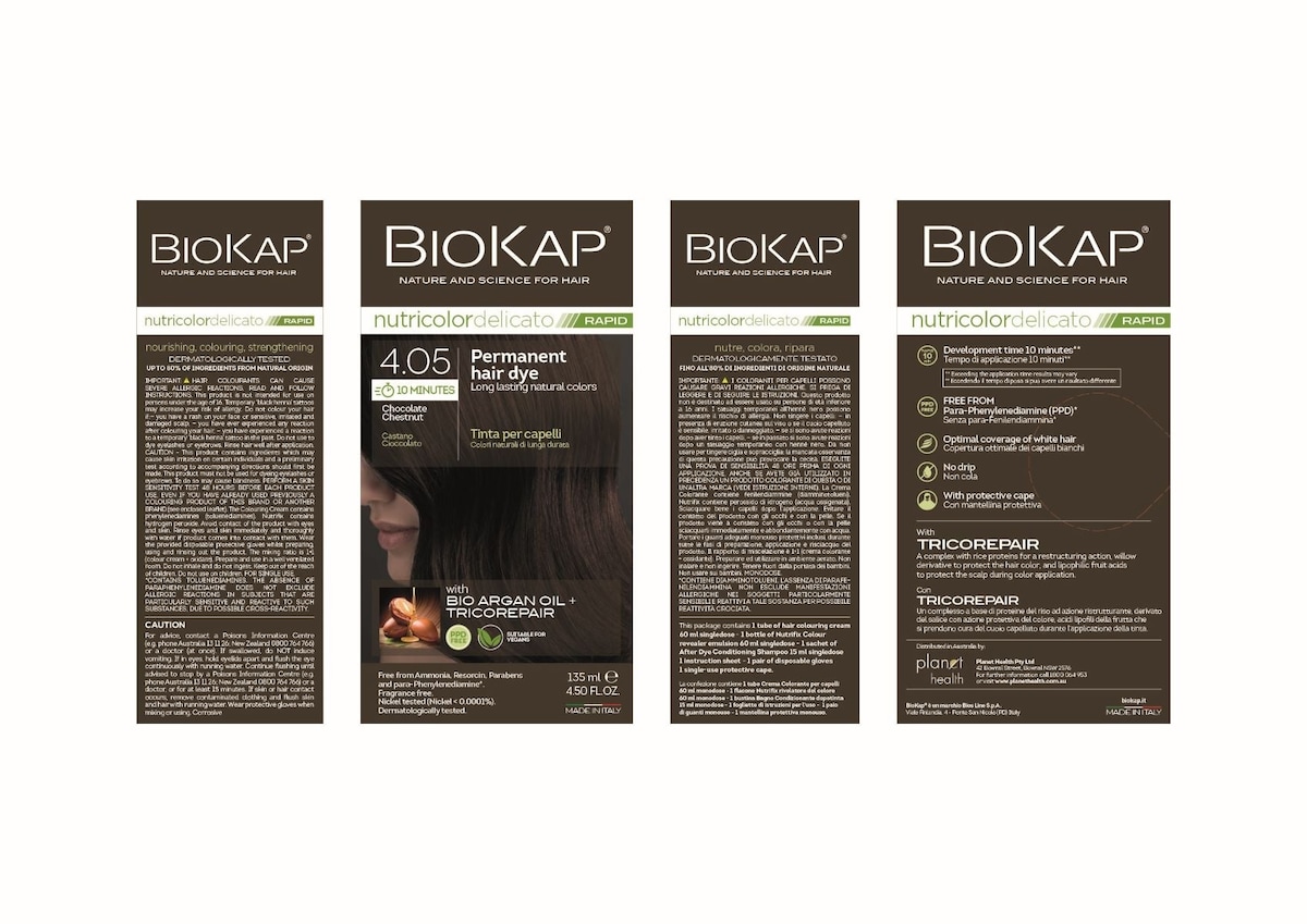 Biokap Rapid 4.05 Chocolate Chestnut 135ml