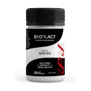 BioXact CoQ10 + D3 30 Capsules