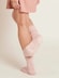 Boody Women's Chunky Bed Socks - 2.0 Dusty Pink