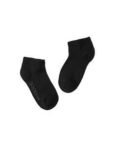 Boody Women's Sports Socks Black - Size 6-9