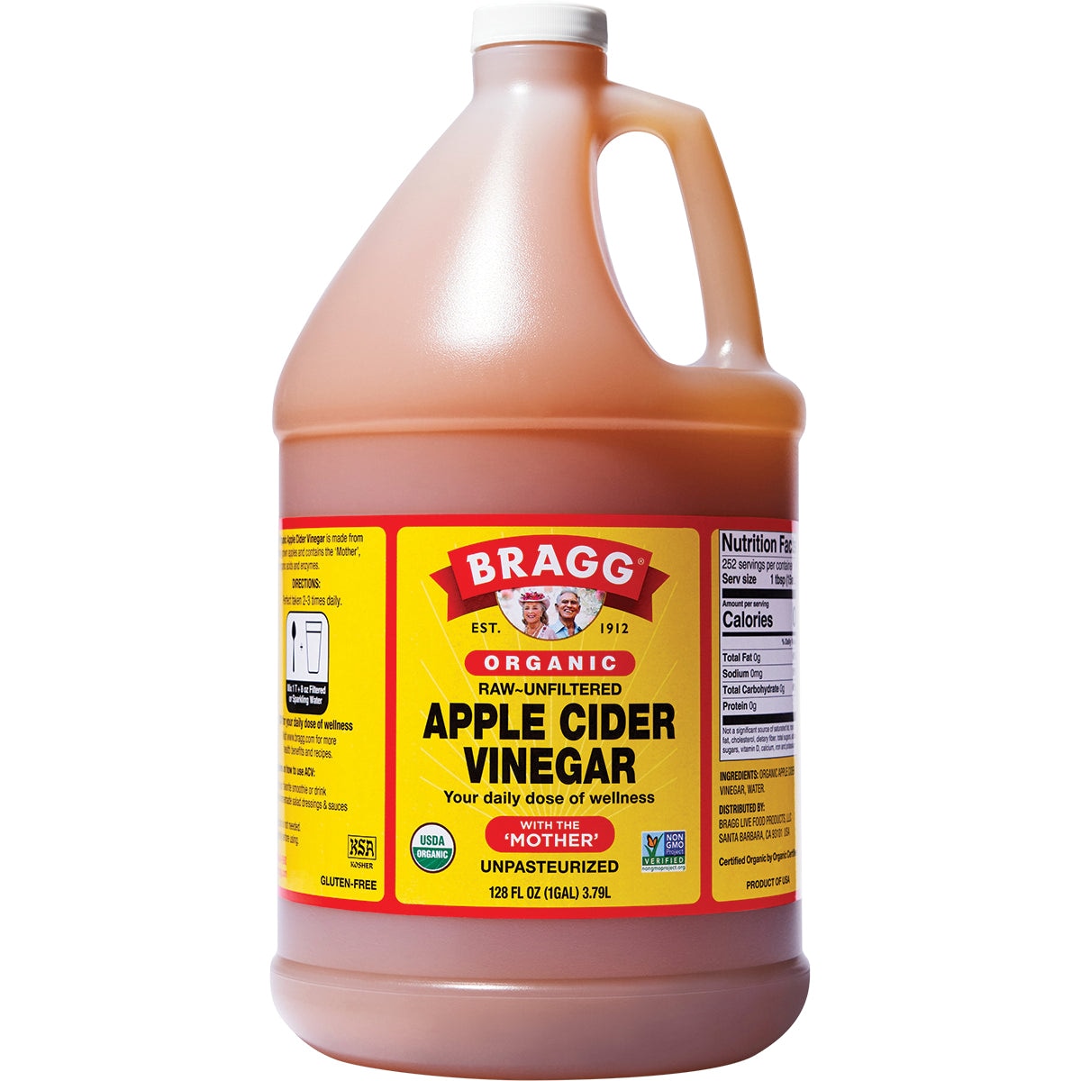 Bragg Organic Apple Cider Vinegar 3.8L