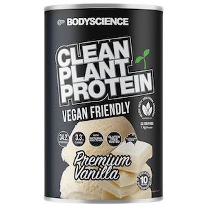 BSc Body Science Clean Plant Protein Premium Vanilla 1kg