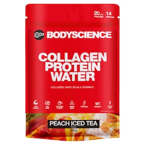 BSc Body Science Collagen Protein Water Peach Iced Tea 350g