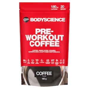 BSc Body Science Pre-Workout Coffee 150g
