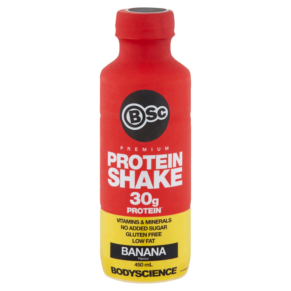 Bsc Body Science Rtd Premium Protein Shake Banana 6 X 450Ml