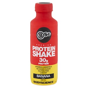 Bsc Body Science Rtd Premium Protein Shake Banana 6 X 450Ml
