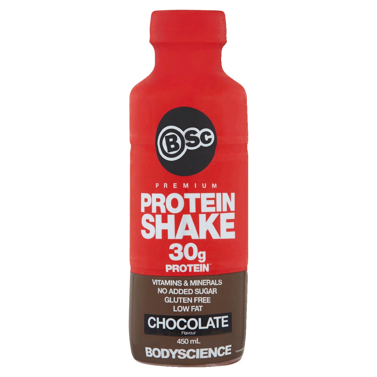 Bsc Body Science Rtd Premium Protein Shake Chocolate 6 X 450ml