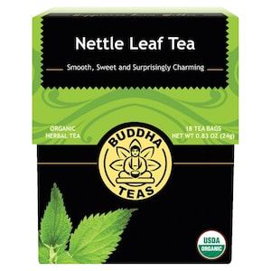 Buddha Teas Organic Herbal Nettle Leaf Tea 18 Pack