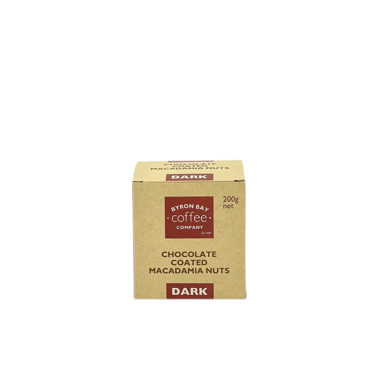 Byron Bay Coffee Company Dark Chocolate Coated Macadamia Nuts 200g