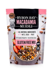 Byron Bay Macadamia Muesli Gluten Free Mix Vegan 350g
