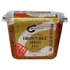 Carwari Organic Brown Rice Miso Red 300g
