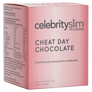 Celebrity Slim Cheat Day Chocolate 7x10g