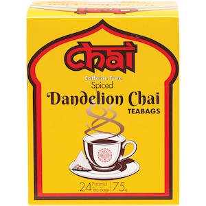 Chai Spiced Dandelion Chai Tea Bags 24 Pack