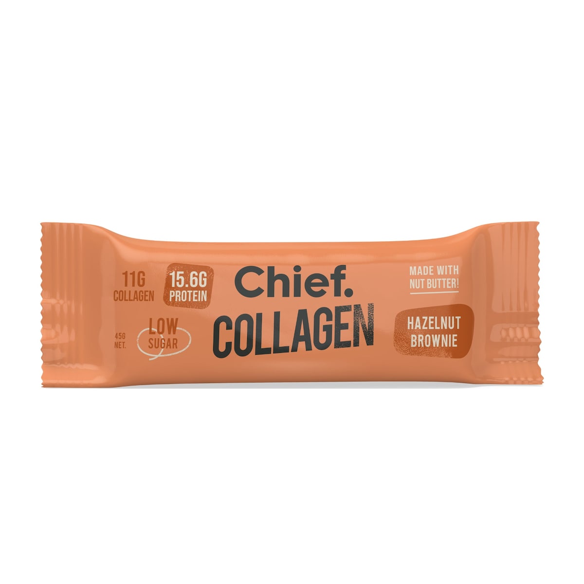 Chief Collagen Bar Hazelnut Brownie 45g