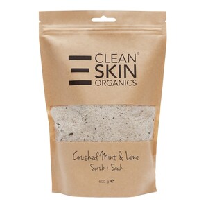 Clean Skin Organics Crushed Mint and Lime Scrub & Soak 600g