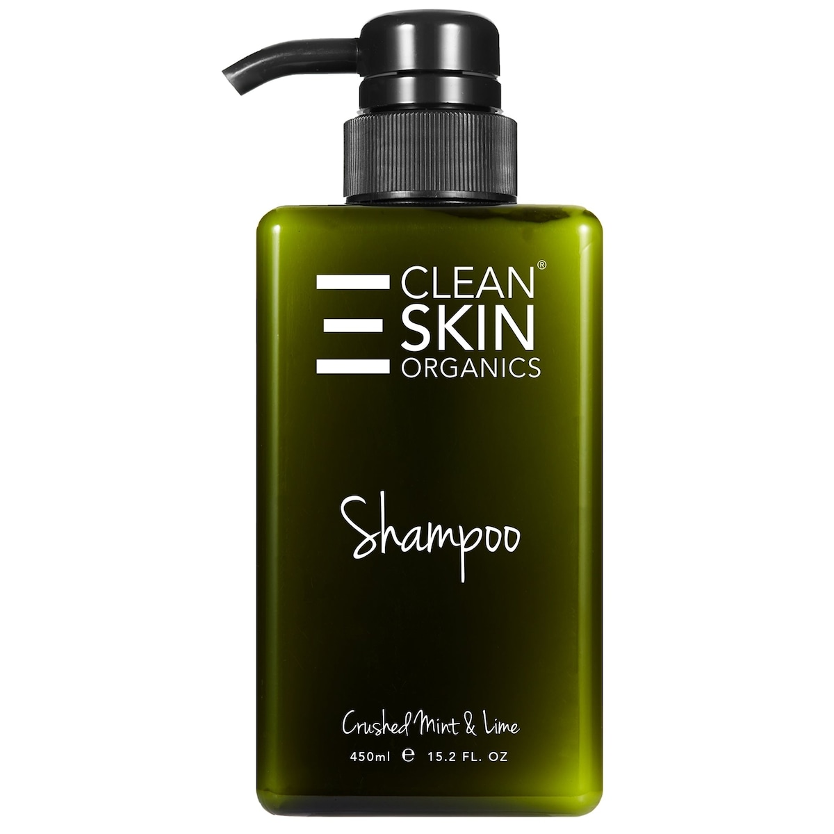 Clean Skin Organics Shampoo Crushed Mint and Lime 450ml
