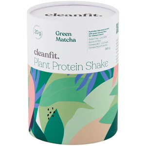 CleanFit Plant Protein Shake Green Matcha 385g