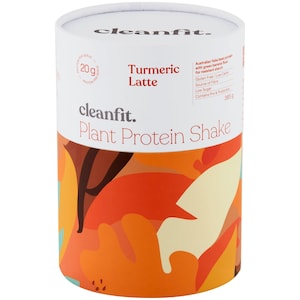 CleanFit Plant Protein Shake Turmeric Latte 385g