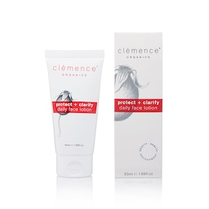 Clemence Organics Protect + Clarify Daily Face Lotion 50ml