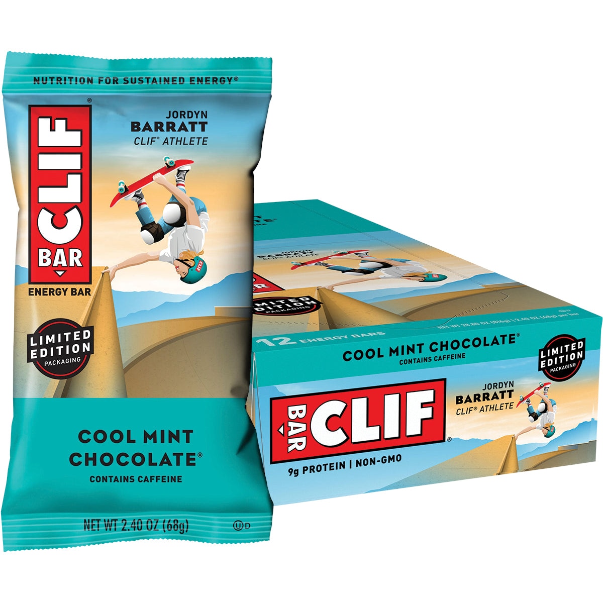 Clif Energy Bar Cool Mint Chocolate 12 x 68g