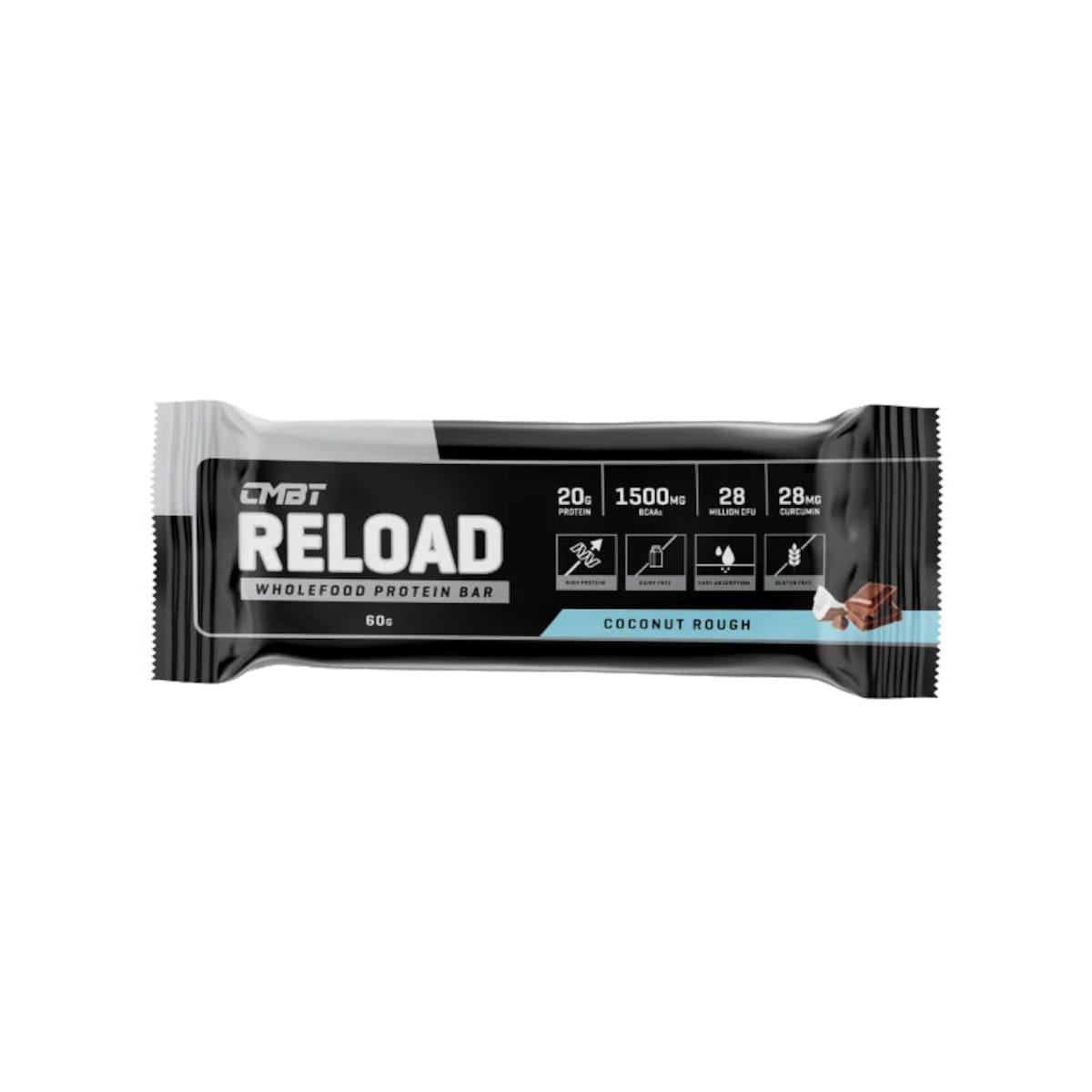 CMBT Reload Protein Bars Coconut Rough 10 x 60g