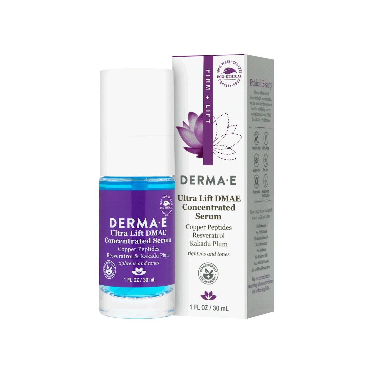 Derma E Ultra Lift DMAE Concentrated Serum 30ml