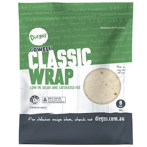 Diego's - GoWELL Classic Wrap 8 Pack