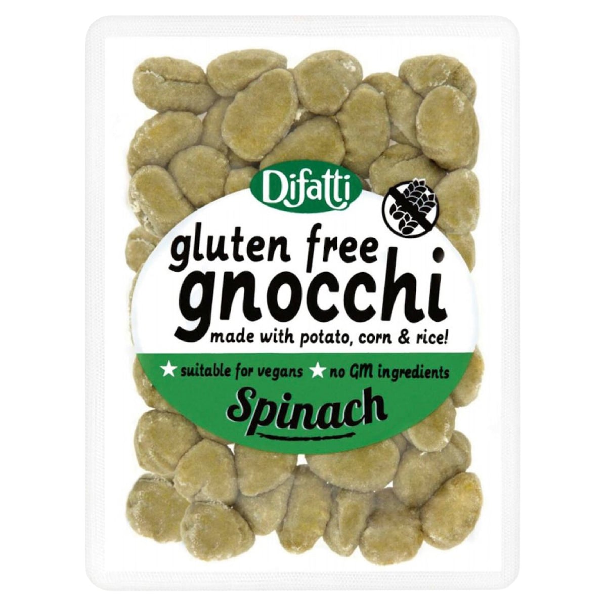 Difatti Gluten Free Gnocchi Spinach 250g