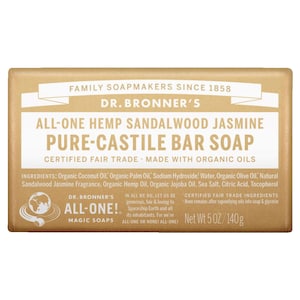 Dr Bronner's Sandalwood Jasmine Soap Bar 140g