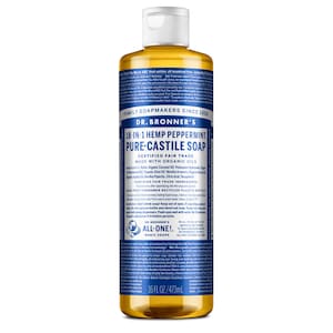 Dr Bronner's Pure Castile Liquid Soap Peppermint 473ml