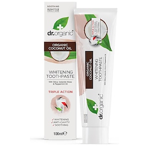 Dr Organic Organic Coconut Oil Whitening Toothpaste 100ml