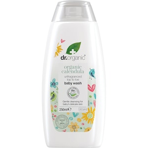 Dr Organic Organic Calendula Top To Toe Baby Wash Fragrance Free 250ml
