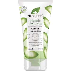 Dr Organic Wet Skin Moisturiser Organic Aloe Vera 150ml