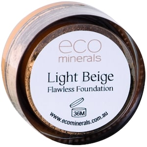 Eco Minerals Flawless Foundation Light Beige 5g