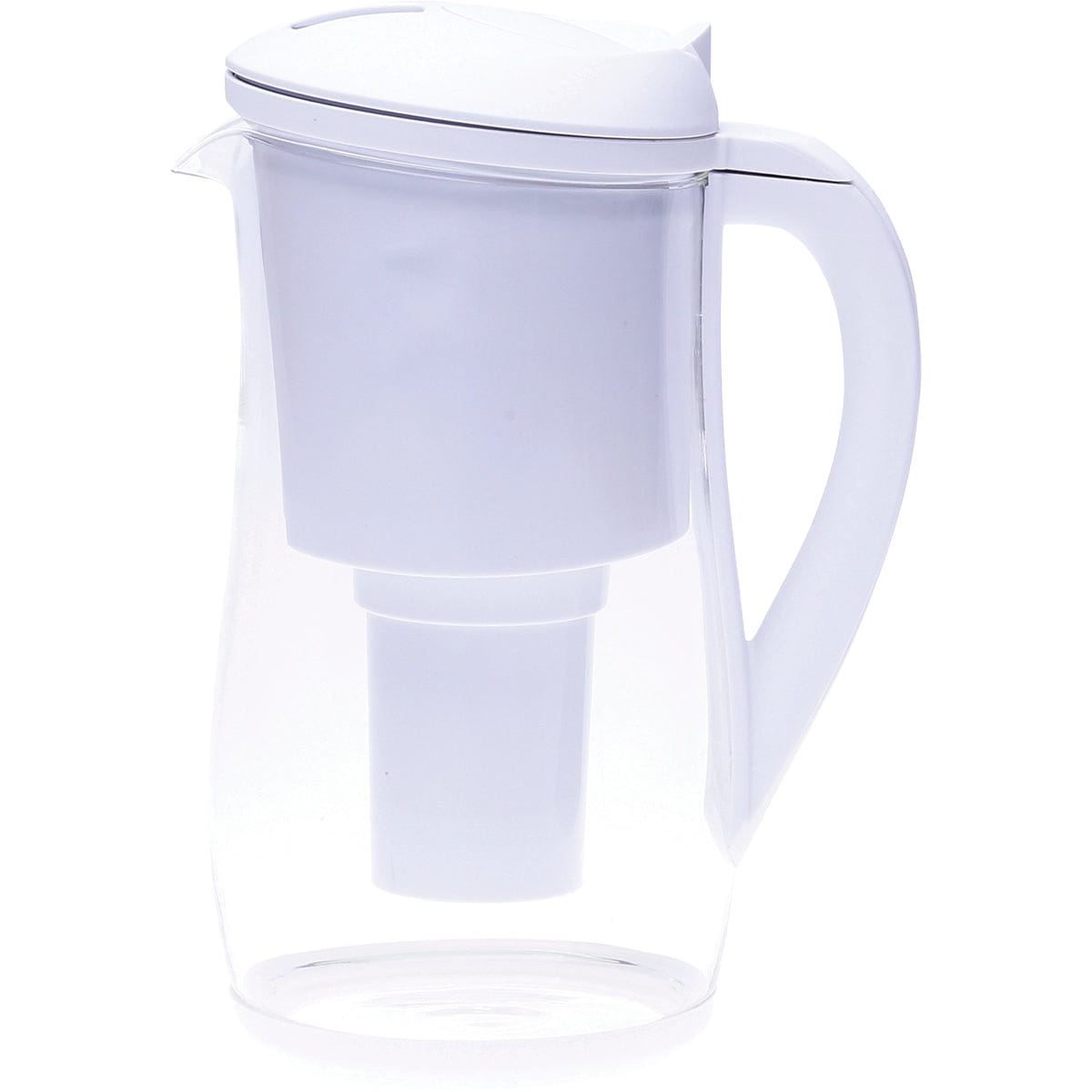Ecobud Gentoo Glass Alkaline Water Filter Jug White 1.5L